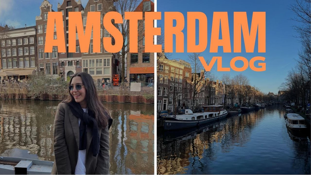 VLOG | Amsterdam'da 1 Gün 🌷
