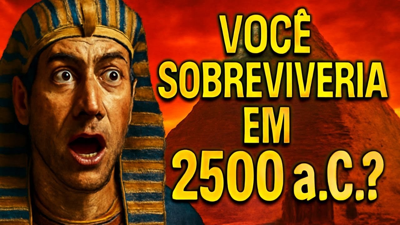 COMO ERA A VIDA EM 2500 A.C.: você NÃO sobreviveria no Antigo Egito