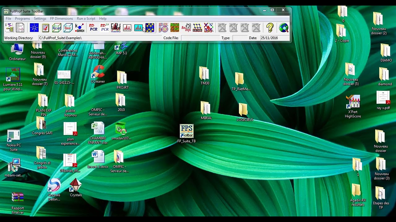 Rietveld Refinnement Method by FullProf Software