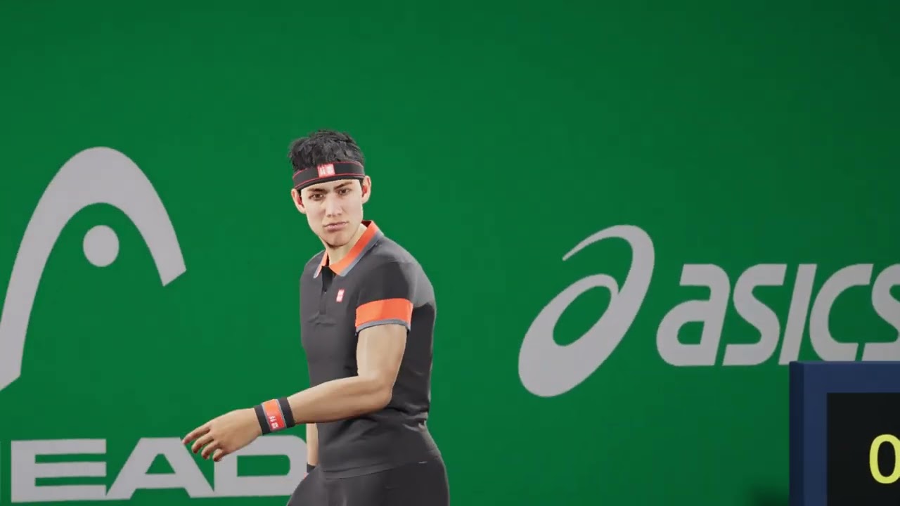 Victoire de Blaise Louzingou Dieu vs K. Nishikori 6-0