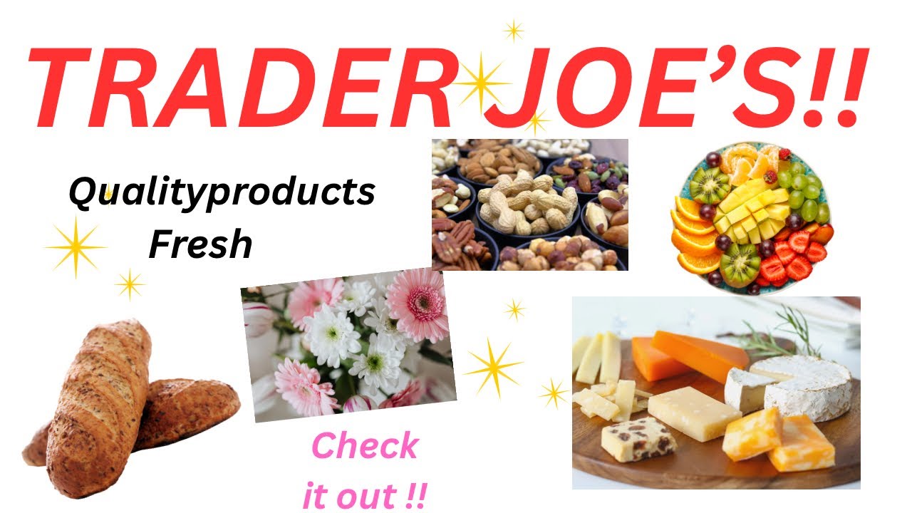CHECK OUT TRADER JOE’S Deals. Best finds/ New and existing items, Delicious Gems and more!!!