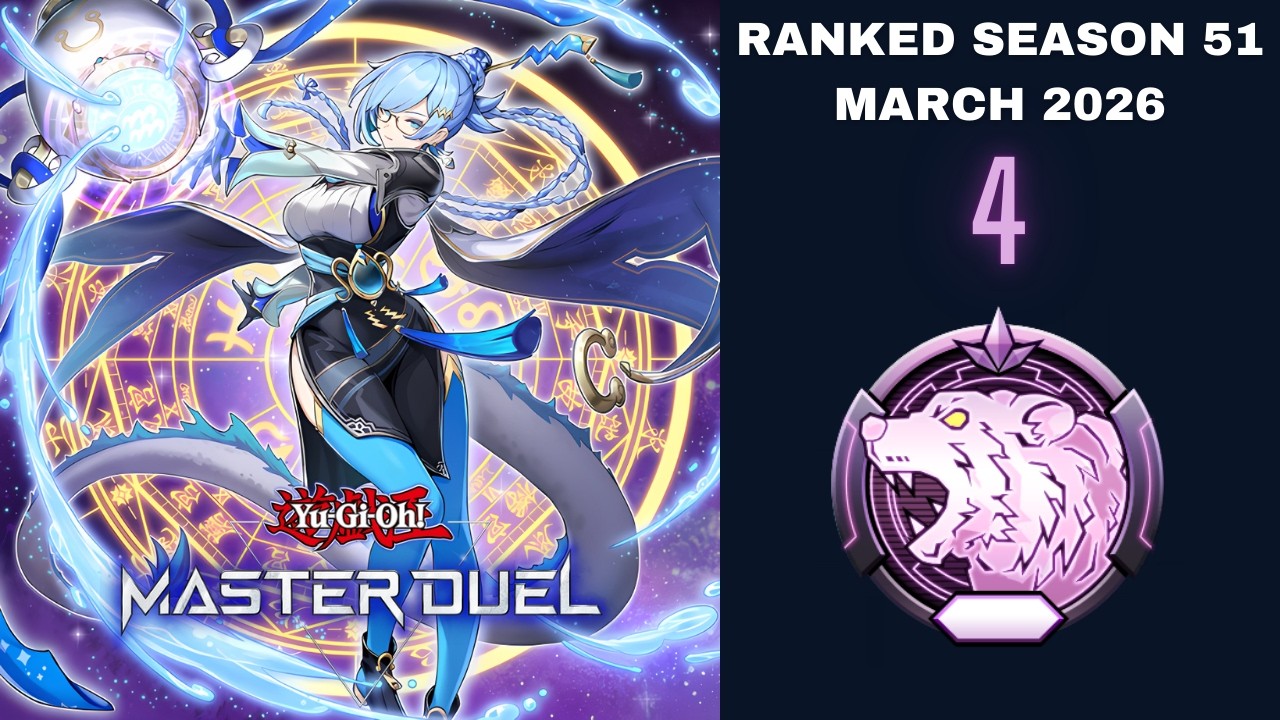 Dracotail | Climbing the Ranks Part 4 | Season 51 Ranked | Yugioh Master Duel