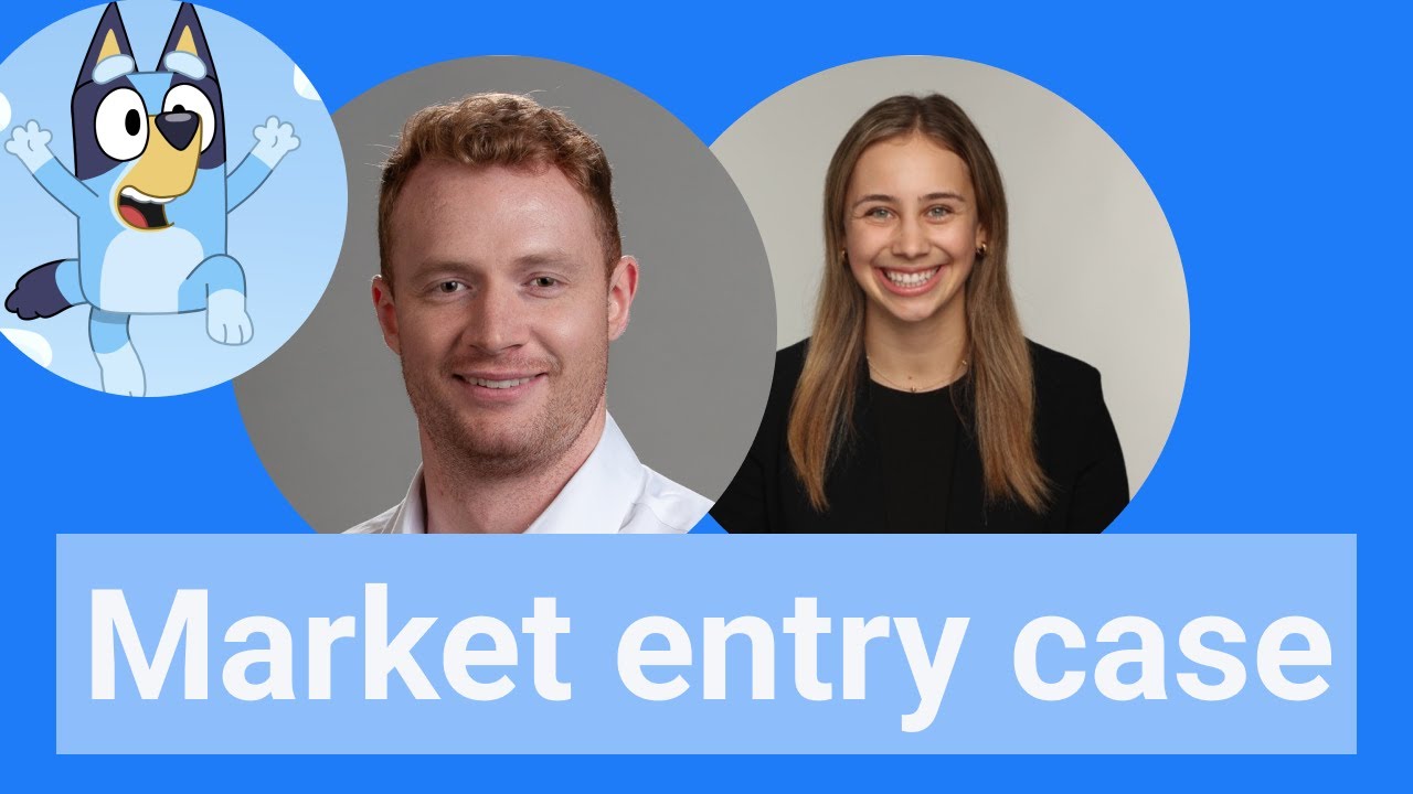 Market entry consulting case interview: Disney&rsquo;s Bluey (w/ BCG and Bain Consultants)