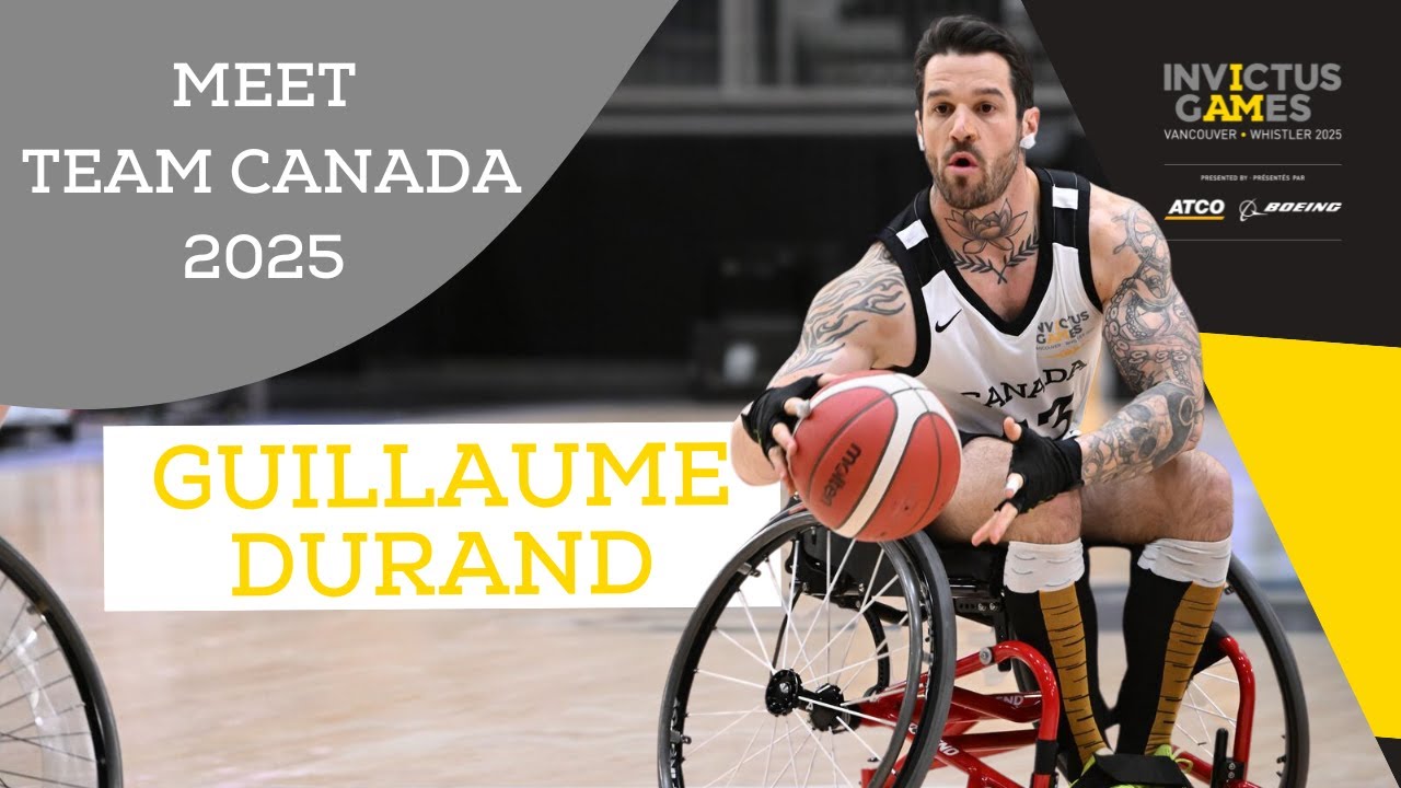 The Invictus Games Feels Like A Family to Guillaume Durand - Meet Team Canada