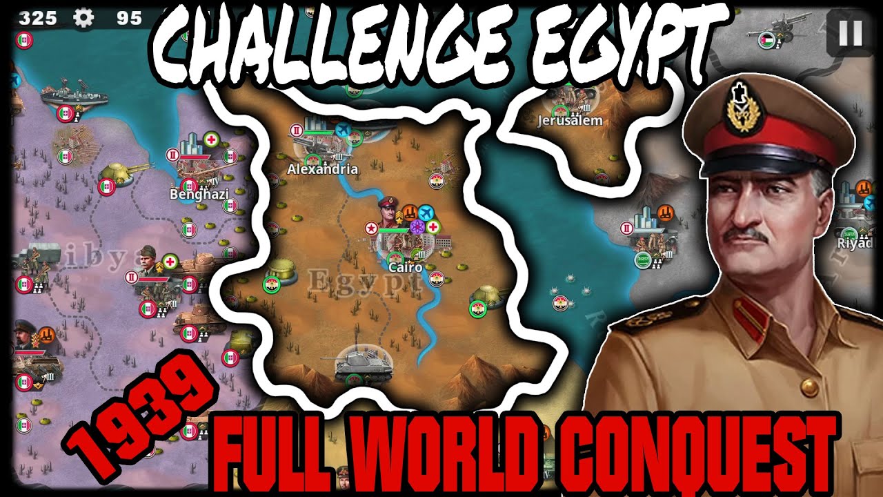 EGYPT 1939 CHALLENGE WORLD CONQUEST! World Conqueror 4