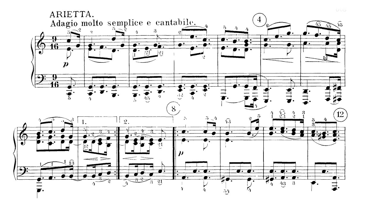 Beethoven Sonata No.32 - 2nd mov. Paul Barton, FEURICH piano