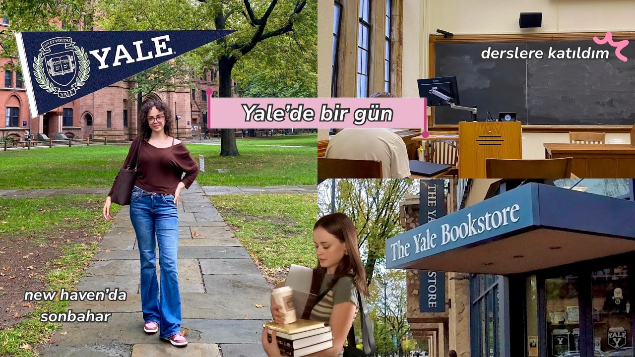 Yale Üniversitesi’nde Derslere Katıldım! | Kampüs Turu, New Haven 