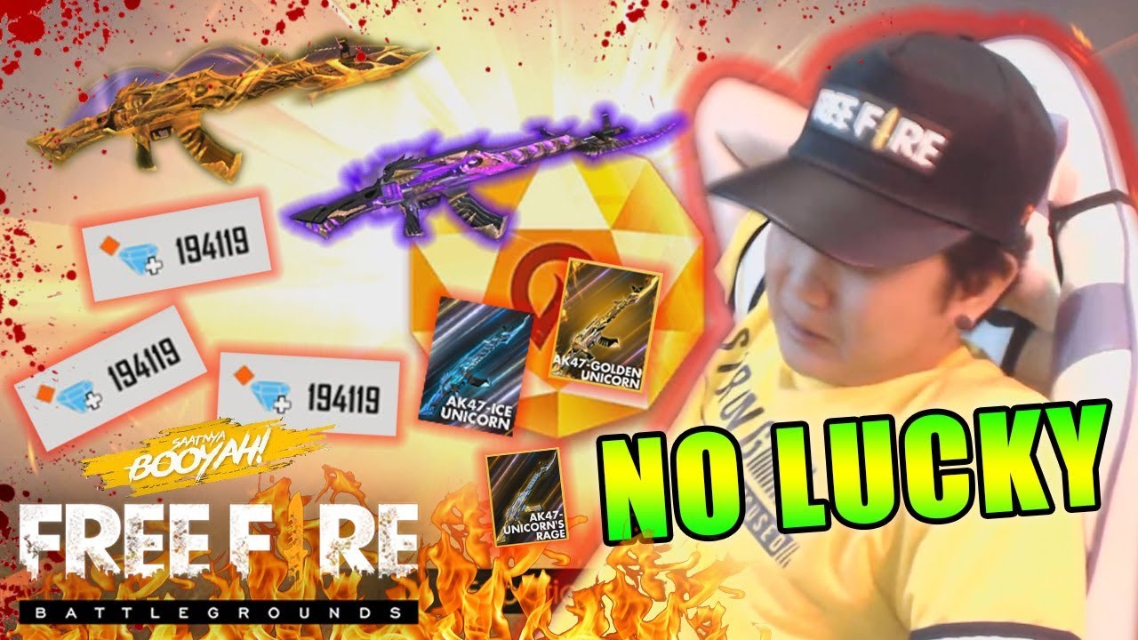 SEDOT DIAMOND 194119 DEMI NEW SKIN AK TERBARU YANG SADIS - Garena Free Fire