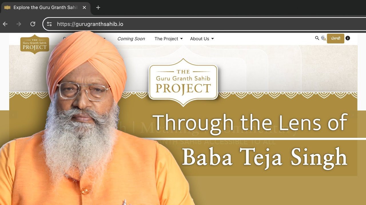 Impact Through the Lens Of Baba Teja Singh