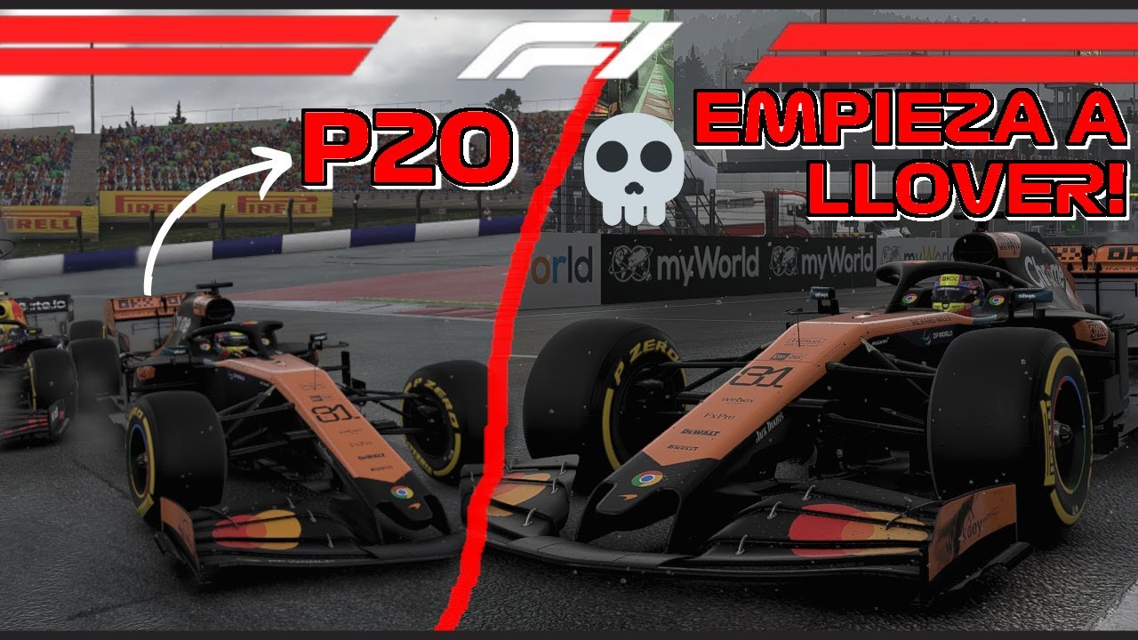 Todo iba bien… hasta que LLOVIÓ. FINAL ÉPICO desde P20 | F1 2020 MOD 2025