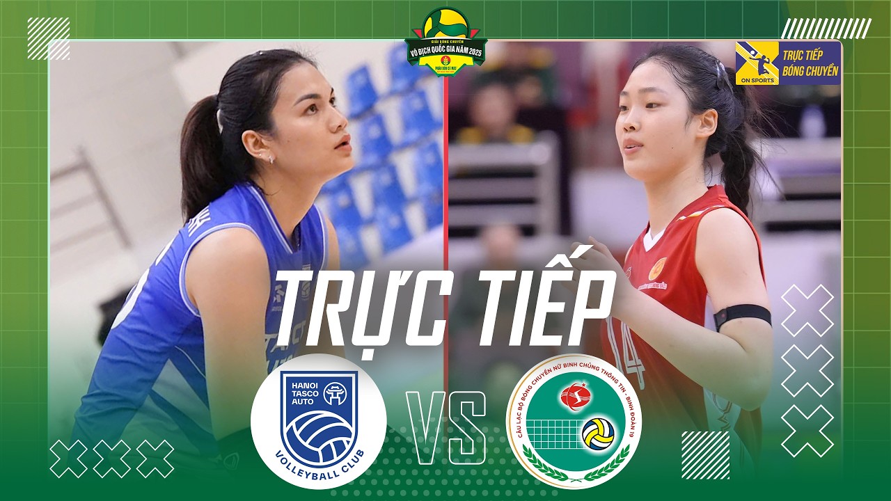 🔴Trực tiếp: H&Agrave; NỘI TASCO AUTO vs BC TH&Ocirc;NG TIN BĐ19 | Giải BC VĐQG C&Aacute;C CLB 2026 - C&Uacute;P PH&Acirc;N B&Oacute;N C&Agrave; MAU