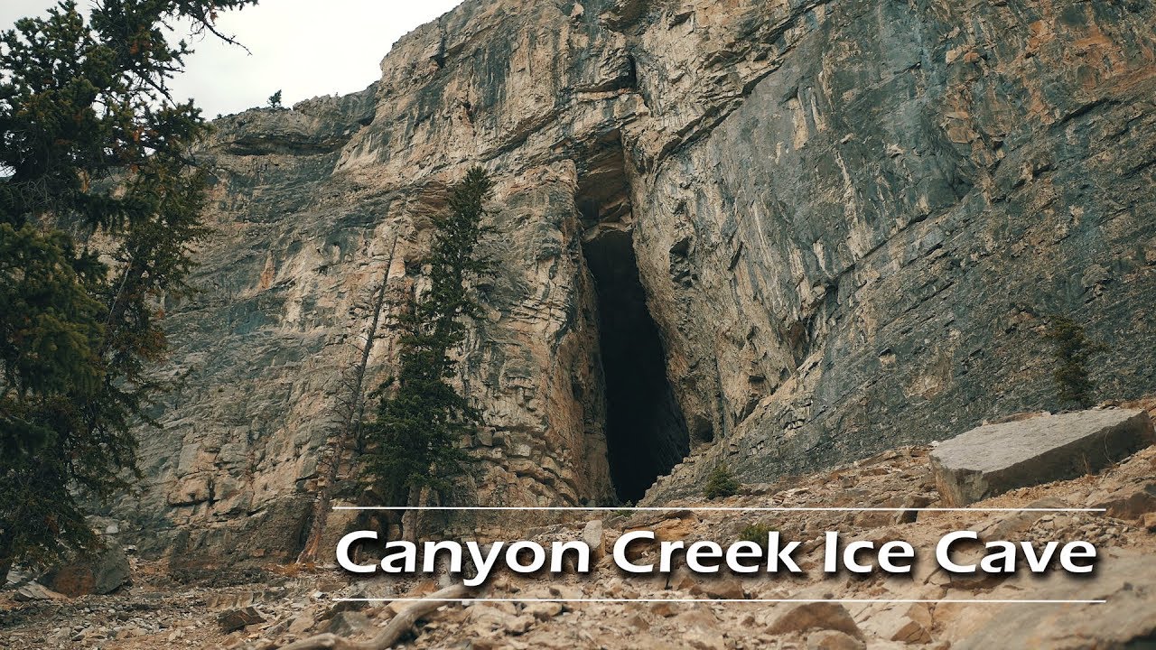 Canyon Creek Ice Cave Hike in 4K | Journey Alberta
