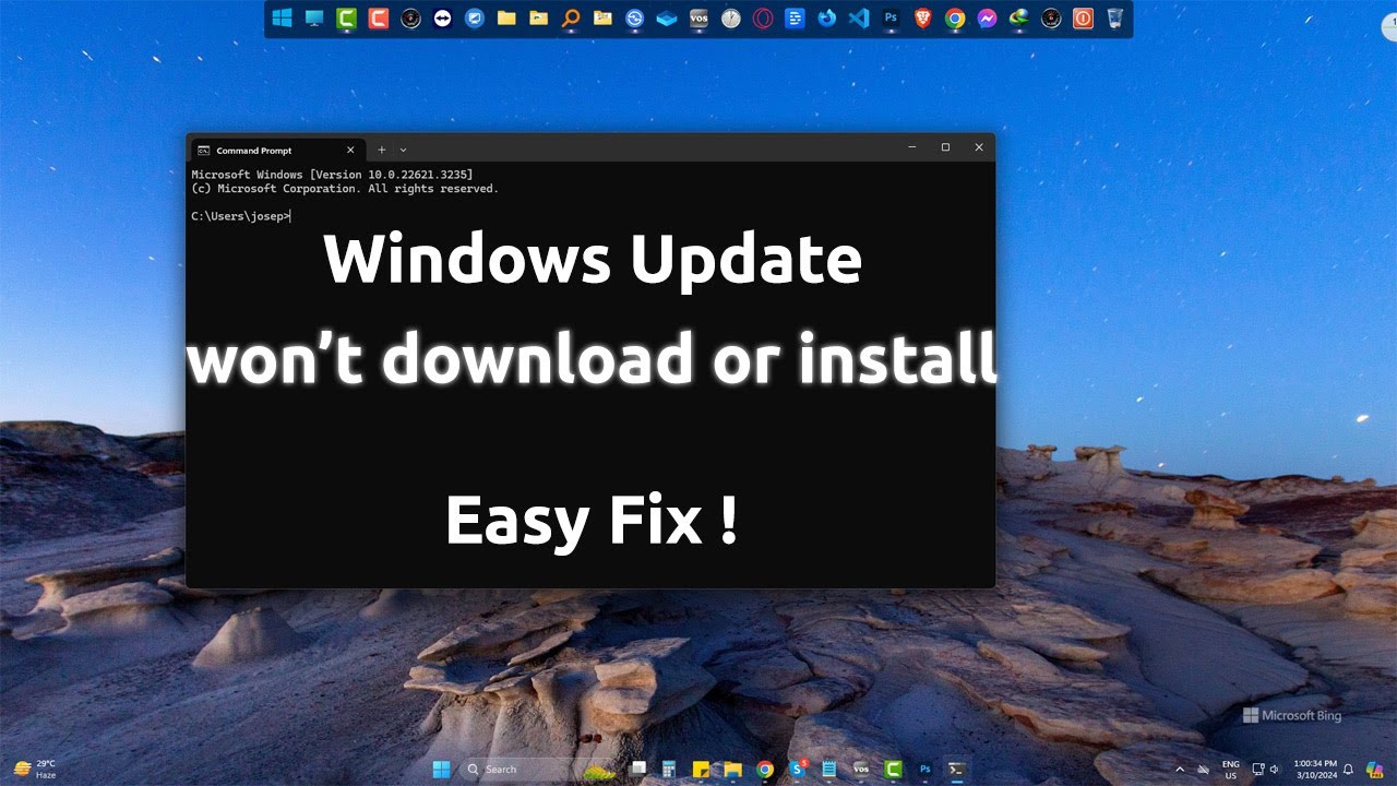Windows 11 Cumulative Update Won&rsquo;t Install or Download - Fix [Solution]