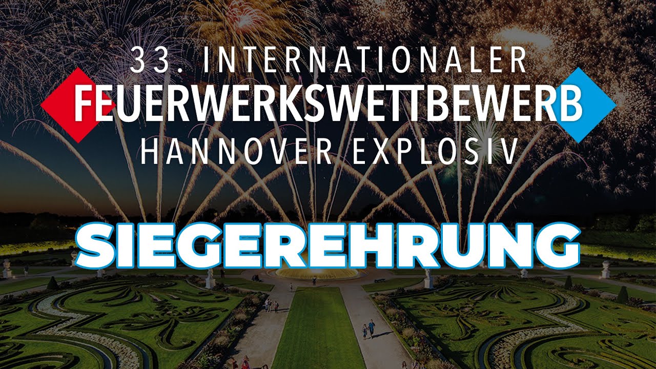 Siegerehrung: 33. Internationaler Feuerwerkswettbewerb 2025 • RADIO 21