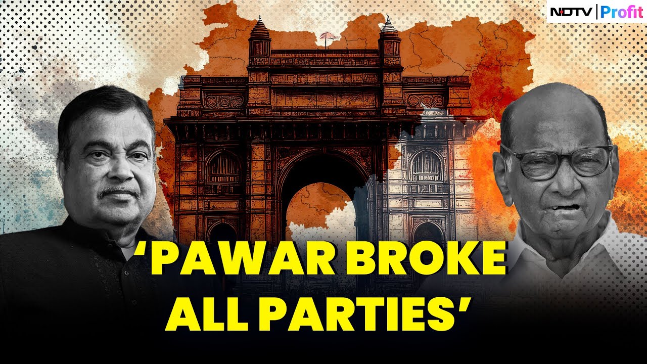 Nitin Gadkari Calls Out Sharad Pawar: ‘He Broke All Parties…’ | Maharashtra Elections | NDTV Profit