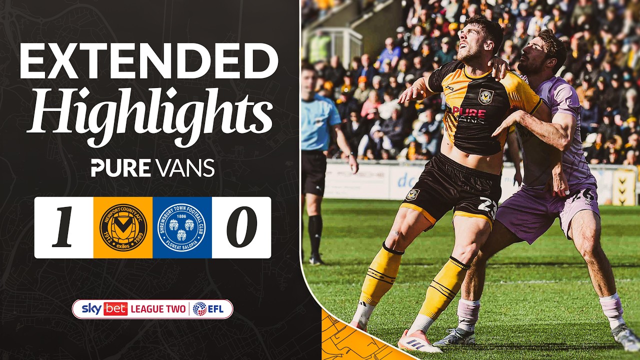 Extended Highlights | Newport County 1-0 Shrewsbury Town