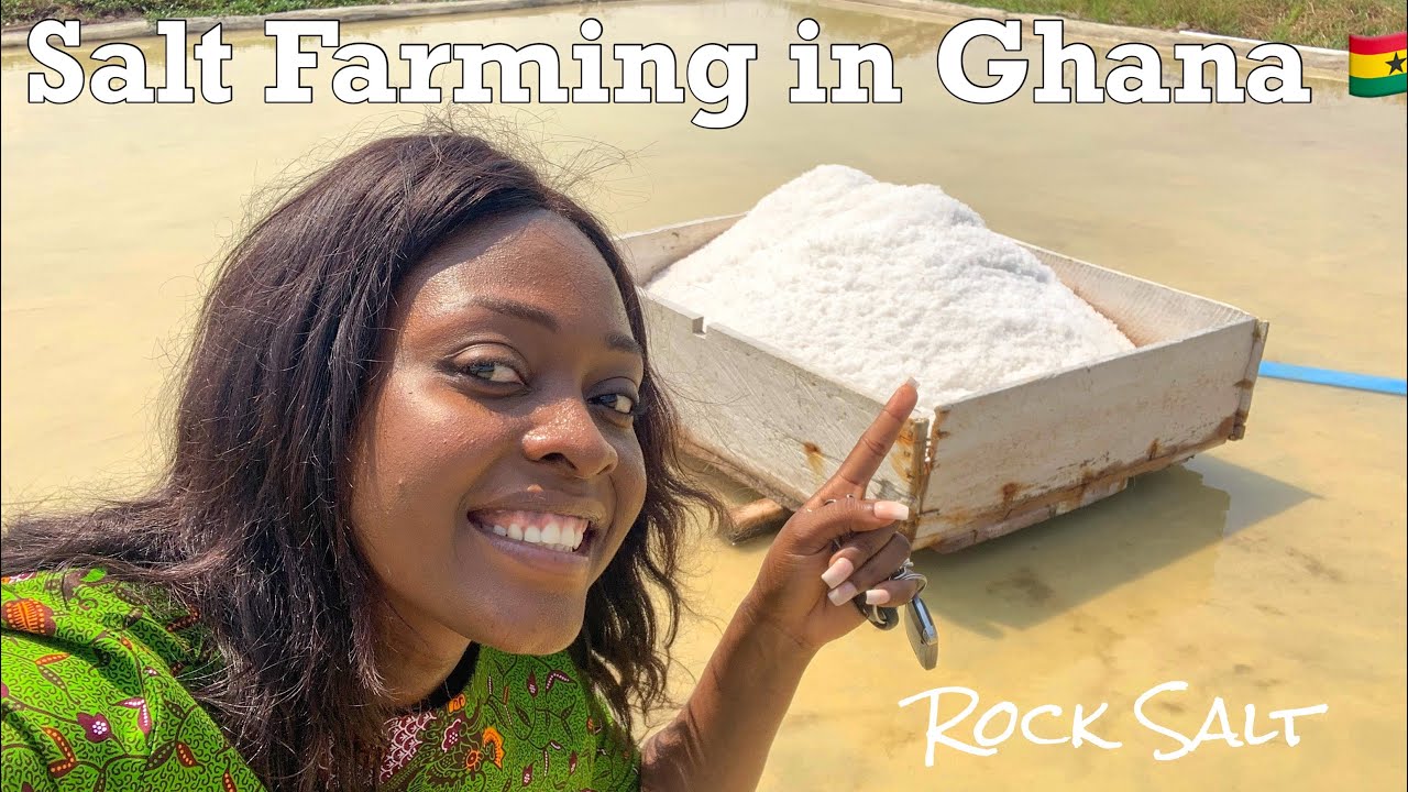 Salt Farming In Kokrobite 📍Accra Ghana   VLOGMAS DAY 3