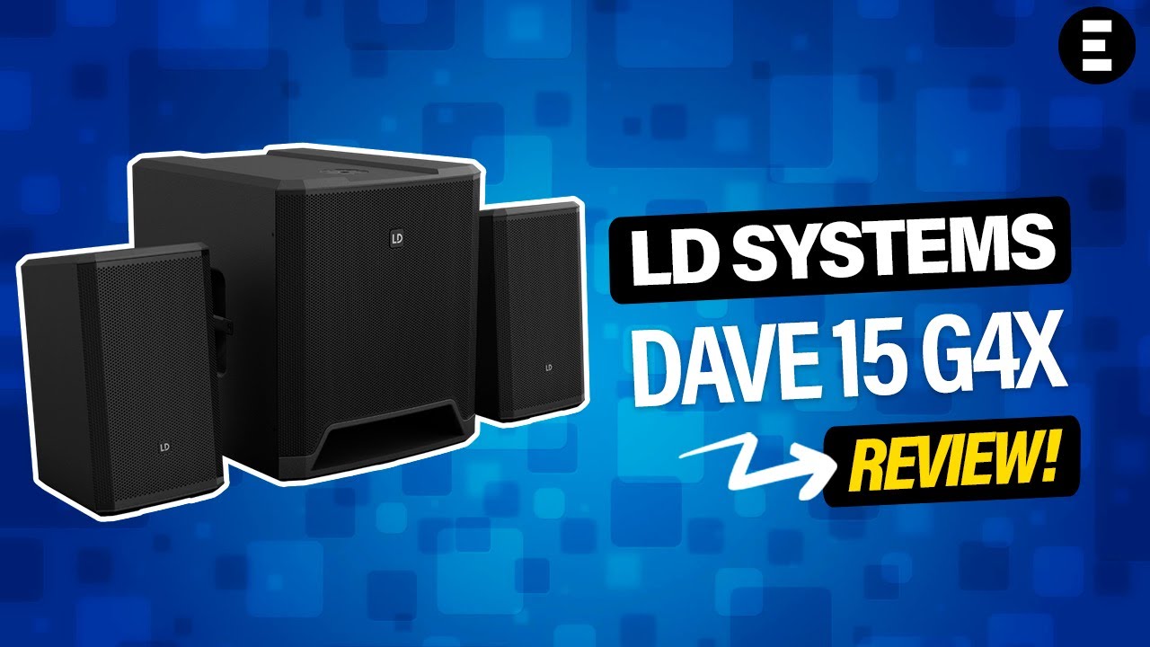 LD Systems Dave 15 G4X Conjunto Sistema PA completo | EGITANA.pt