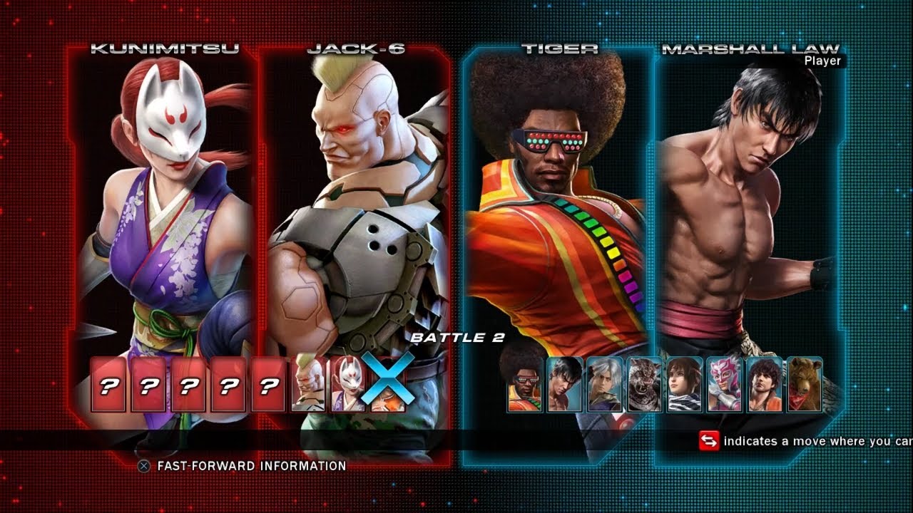 Tekken Tag Tournament 2 / Team Battle Mode / RPCS 3 Gameplay