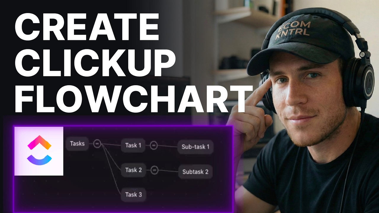 How To Create A Flowchart In ClickUp (2026) | Whiteboards View
