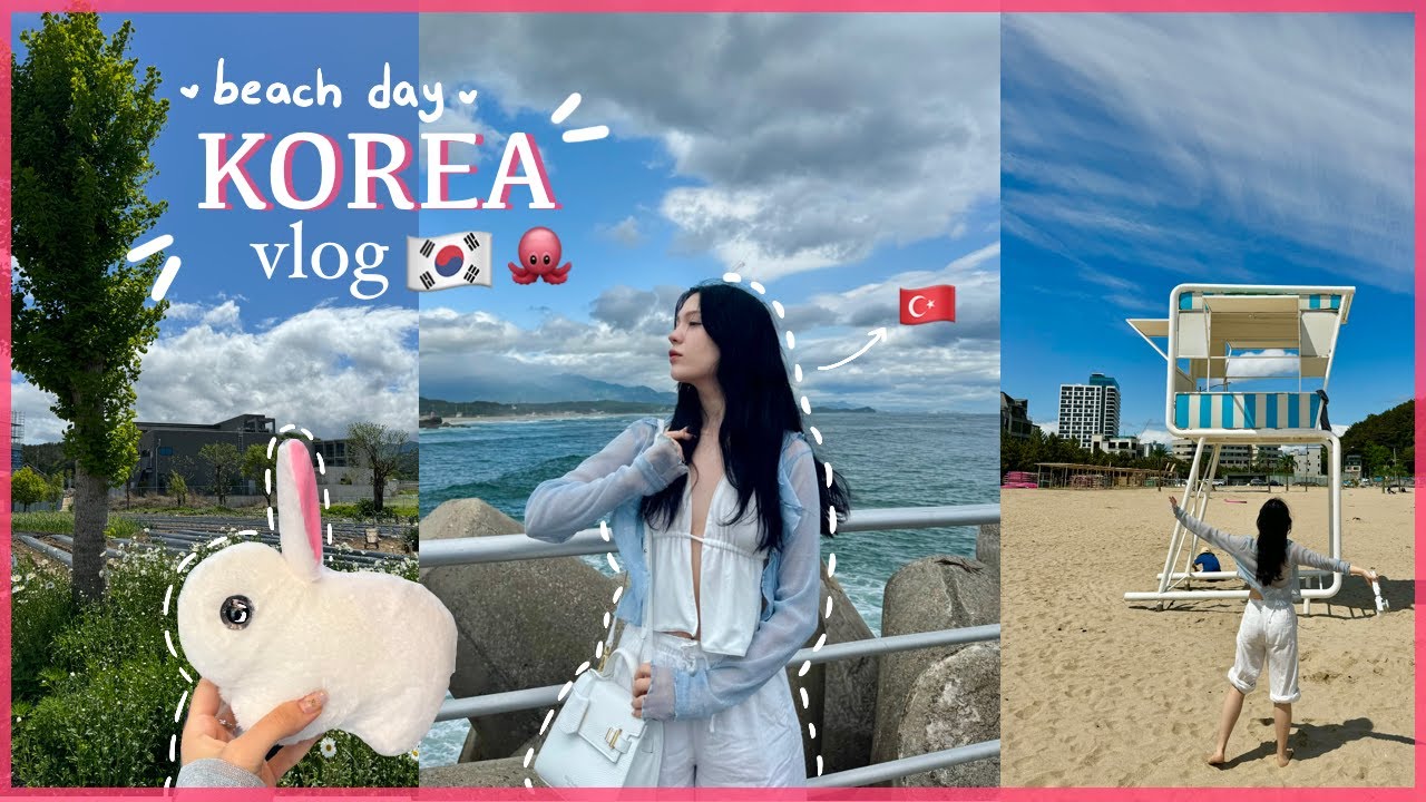 [VLOG]𐙚 ࣪ 🇰🇷 Kore'de Hafta Sonu Tatili 🪸🐬 BTS V'nin Gittiği Restorana Gittik! ㅣYang Yang 🌊 Ep.8