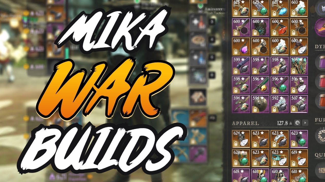 All of my New World WAR Builds In ONE Video (EXPLAINED)