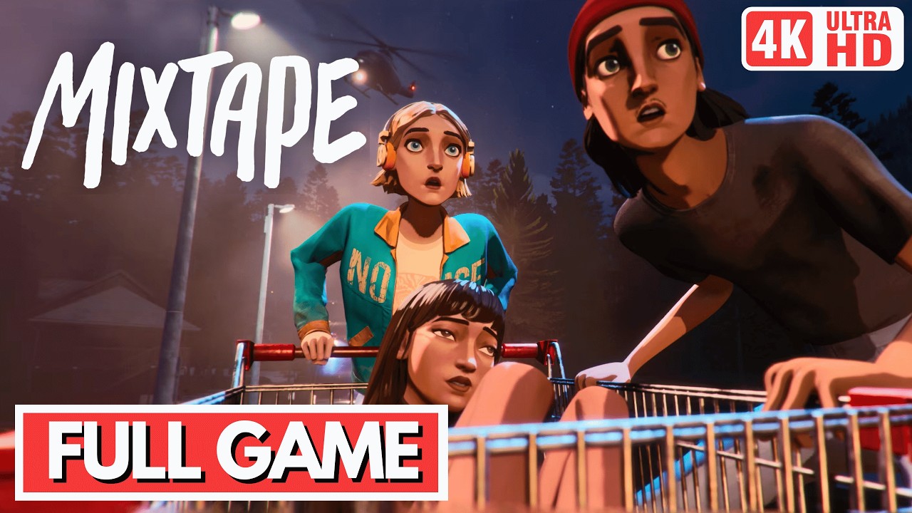 MIXTAPE Gameplay Walkthrough FULL GAME - No Commentary