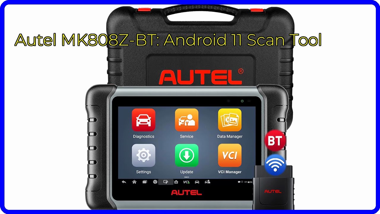 REVIEW (2026): Autel MK808Z-BT: Android 11 Scan Tool. ESSENTIAL details.