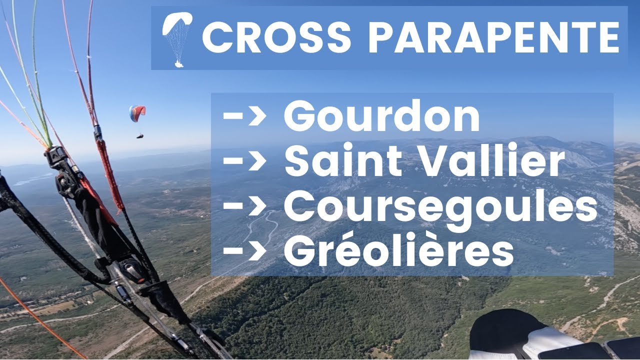 CROSS GOURDON / SAINT VALLIER / COURSEGOULES /  GREOLIÈRES