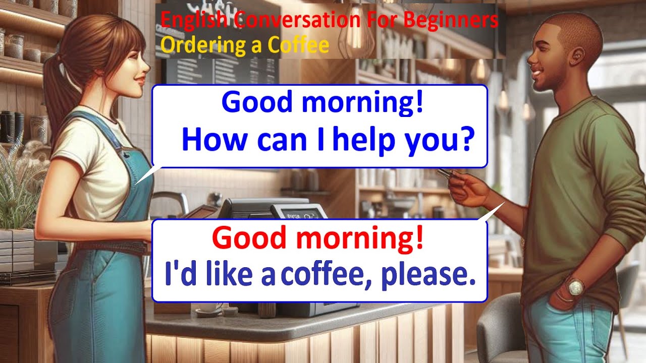 100+ Simple Coffee Shop Conversations for Beginners | Practice Ordering Coffee