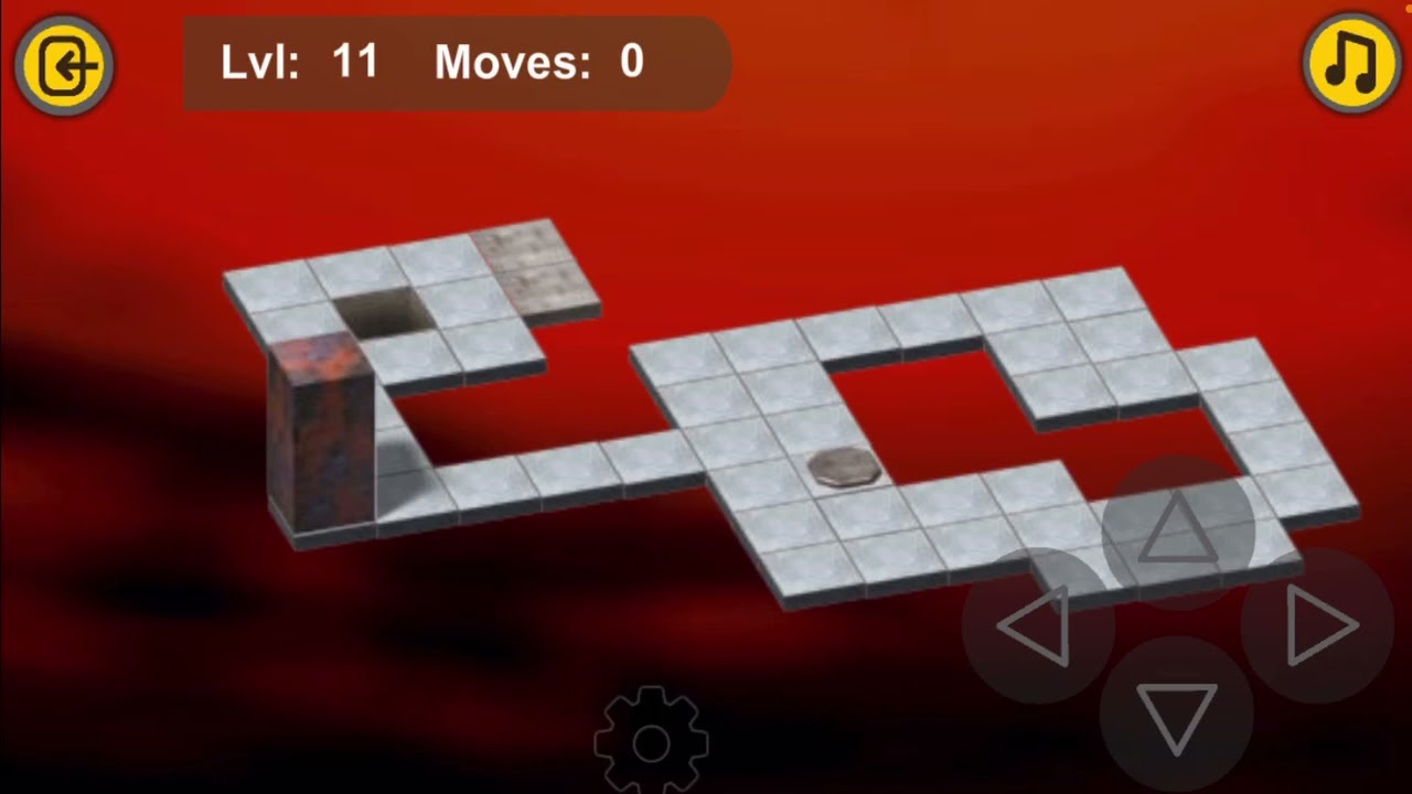 how to beat level 11 in Bloxorz using the least amount of moves