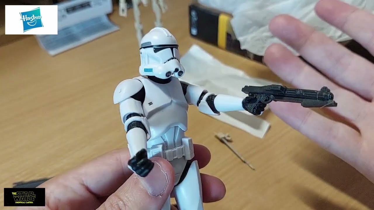 Hasbro Star Wars The Black Series Clone Trooper & Battle Droid #starwars #starwarsmerchandise