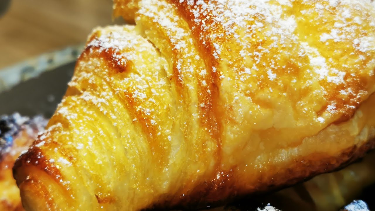 Италиански корнети (кифлички) Само 3 съставки - бързи, лесни, вкусни - перфектна закуска.