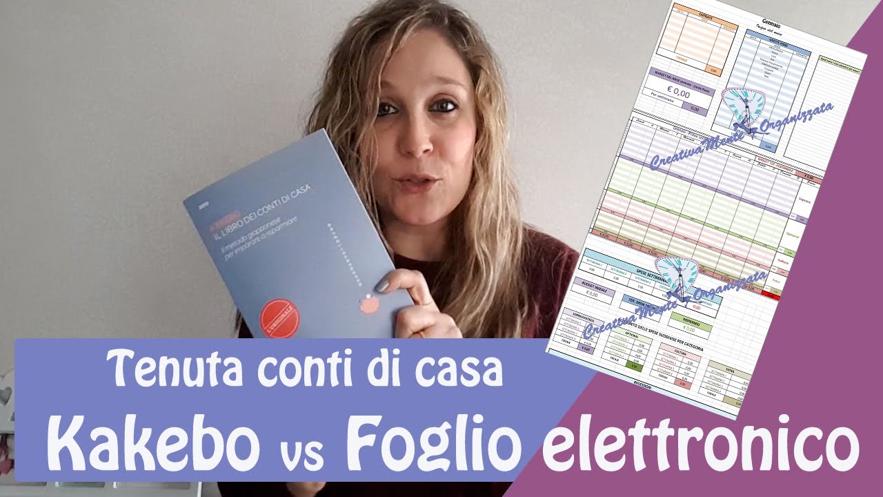Tenuta conti di casa: kakebo o foglio elettronico