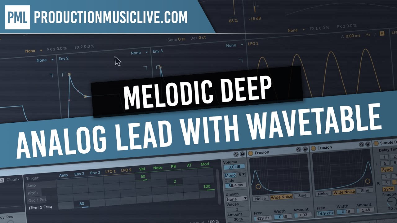 How to: Analog Lead Sound with Wavetable (Ableton Live)