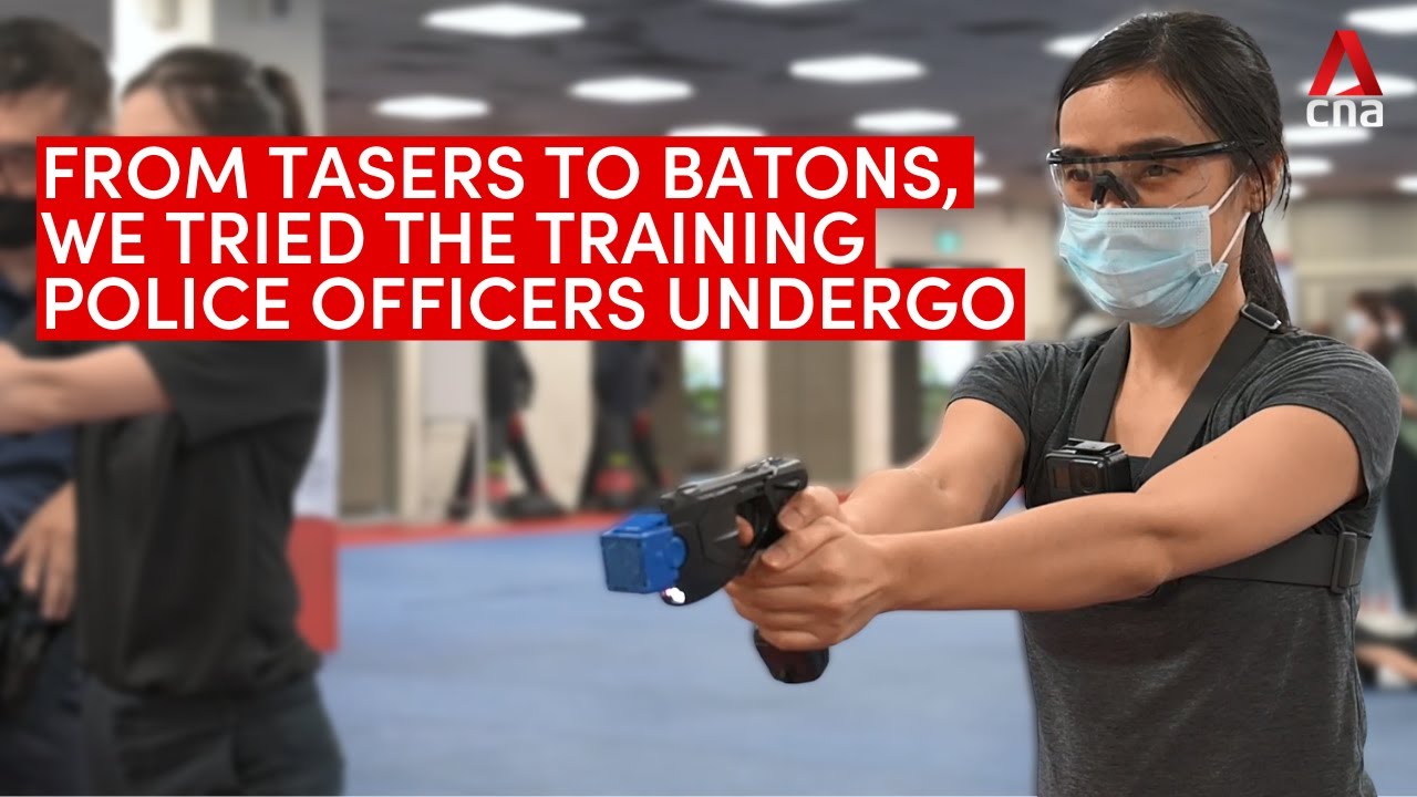 From tasers to batons, we tried the training that police officers undergo
