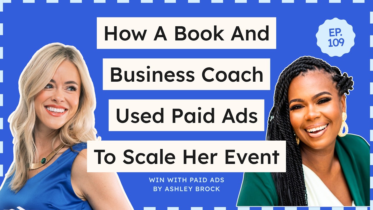 How a Book and Business Coach Used Paid Ads to Scale Her Event