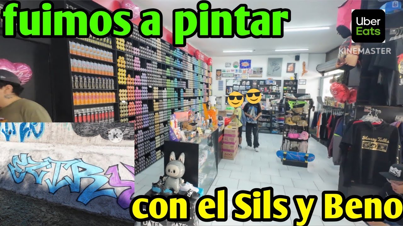 Misión graffiti under en esta barranca | Sils y Beno en la misión 