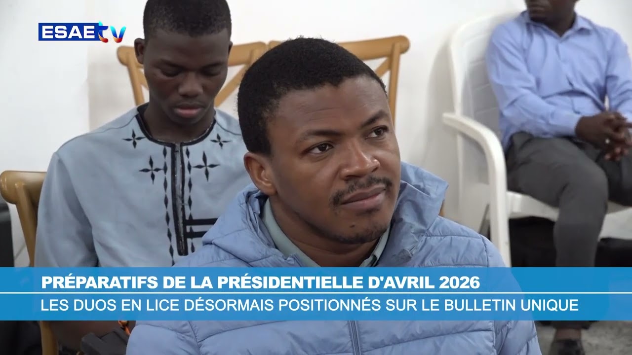 POSITIONNEMENT DES DUOS CANDIDATS POUR LA PRÉSIDENTIELLE D'AVRIL 2026