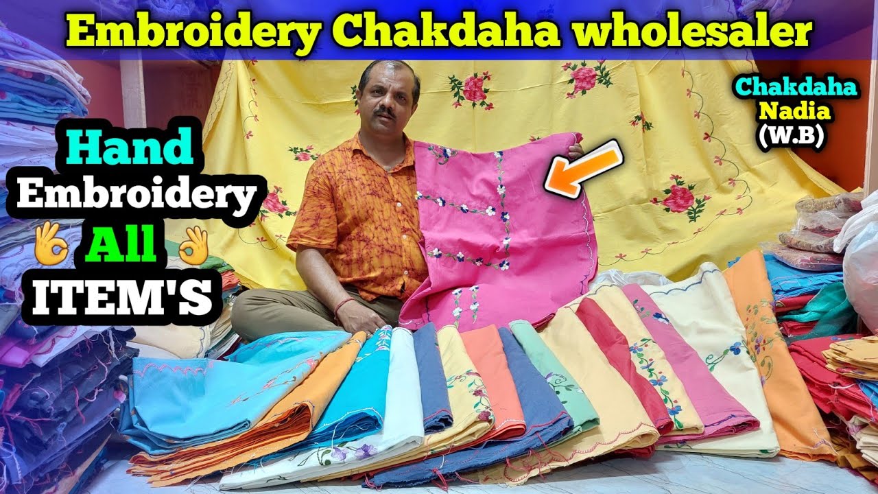 Embroidary bedsheet Wholesale Vandar || The Rajasthan Chakdaha