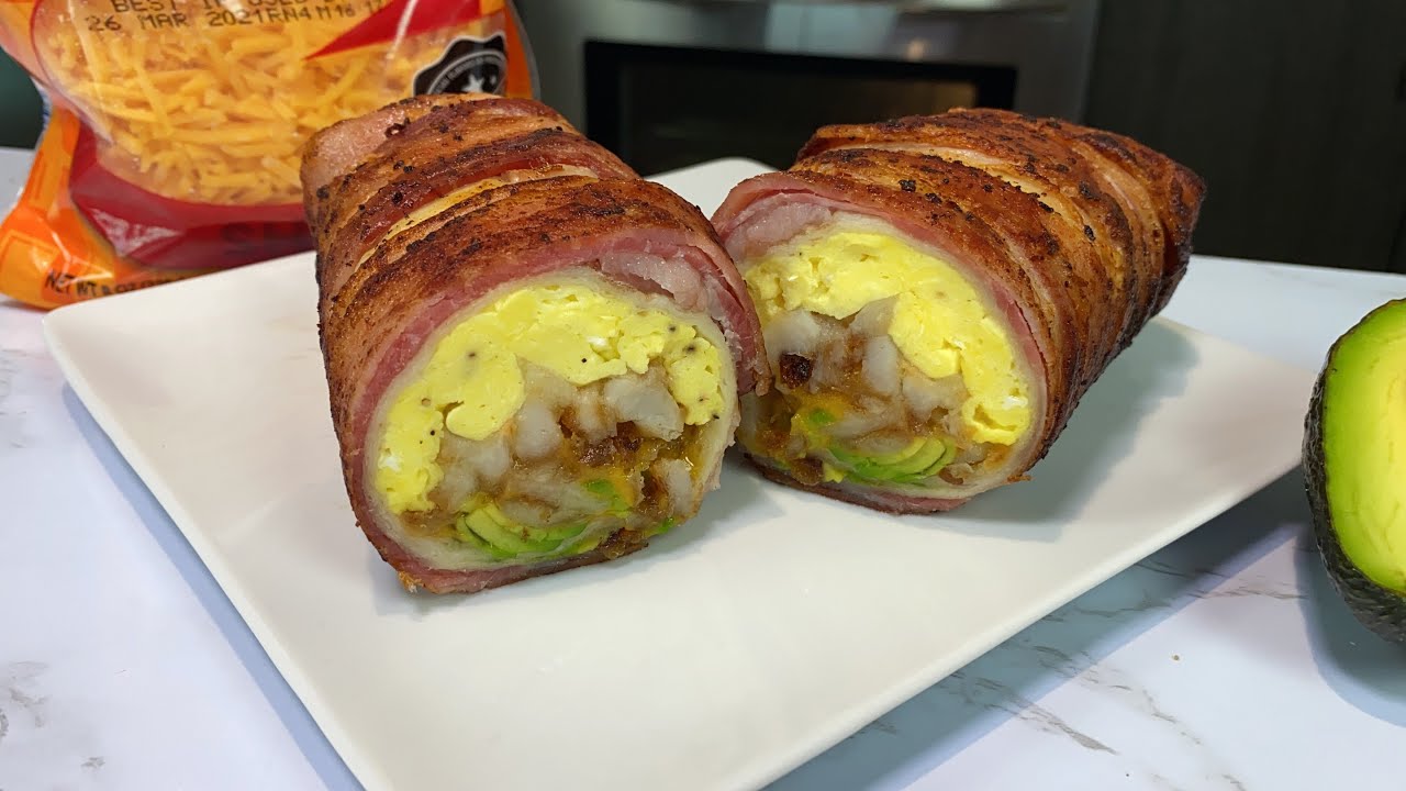 Bacon Wrapped Burrito