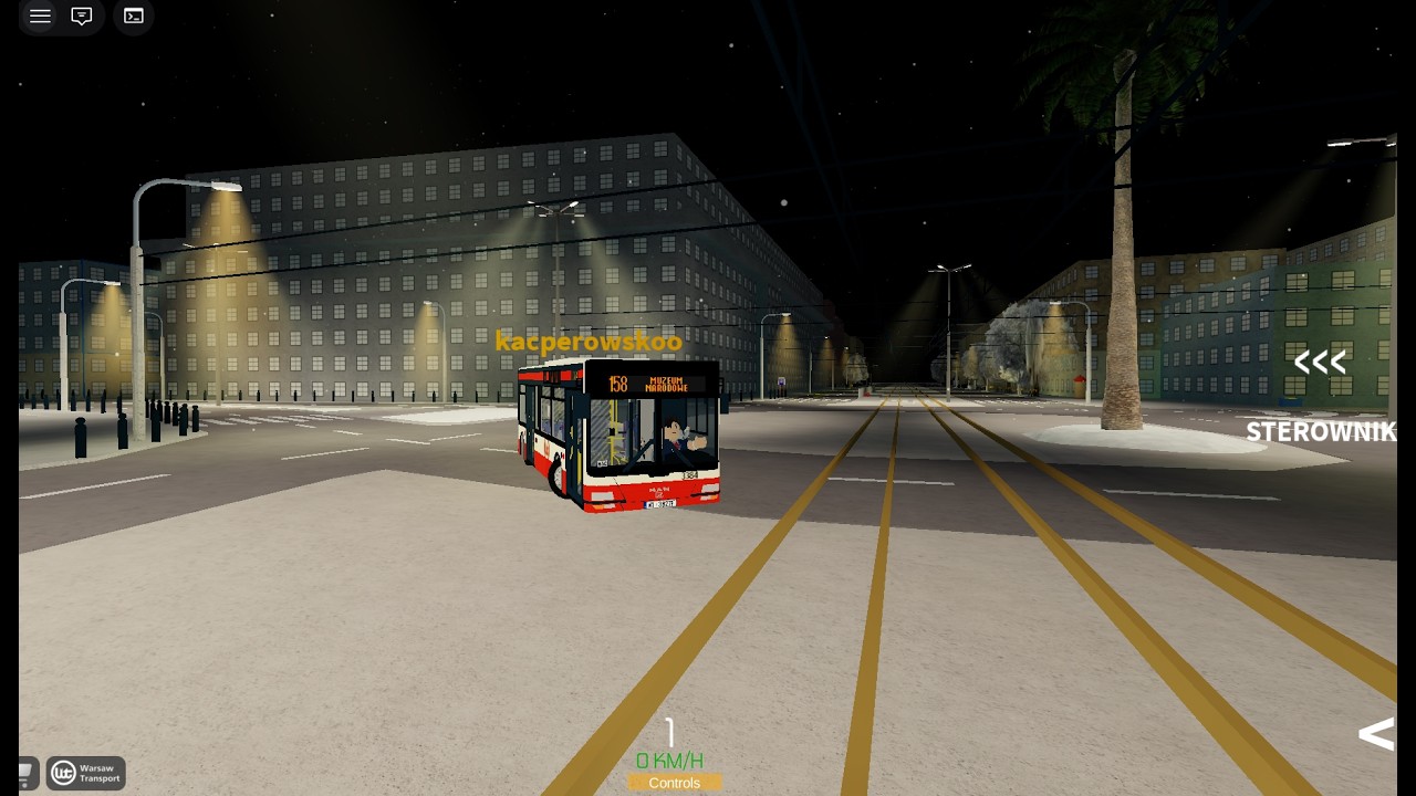 Warsaw Bus Driving - linia 158