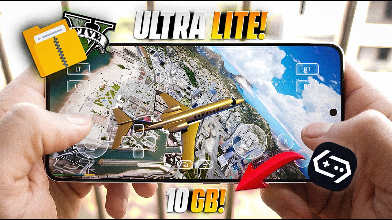 GTA 5 Ultra Lite 10GB – SetUp + Best Settings | Full Map Working On Any Android! 🤯🔥