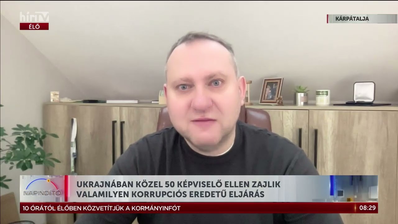 Ukrajnában közel 50 képviselő ellen zajlik valamilyen korrupciós eredetű eljárás - HírTV