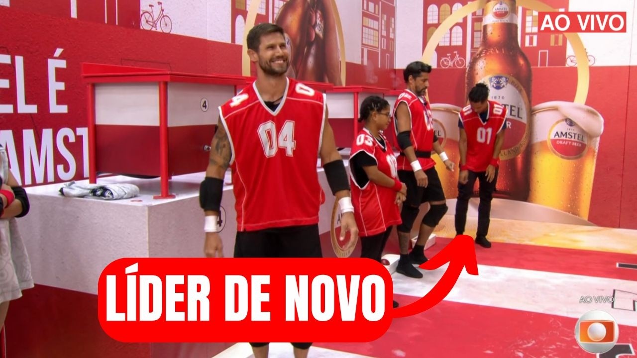 🚨 BBB 26  - JONAS VENCE MILENA E É TRICAMPEÃO NA PROVA DO LÍDER AO VIVO