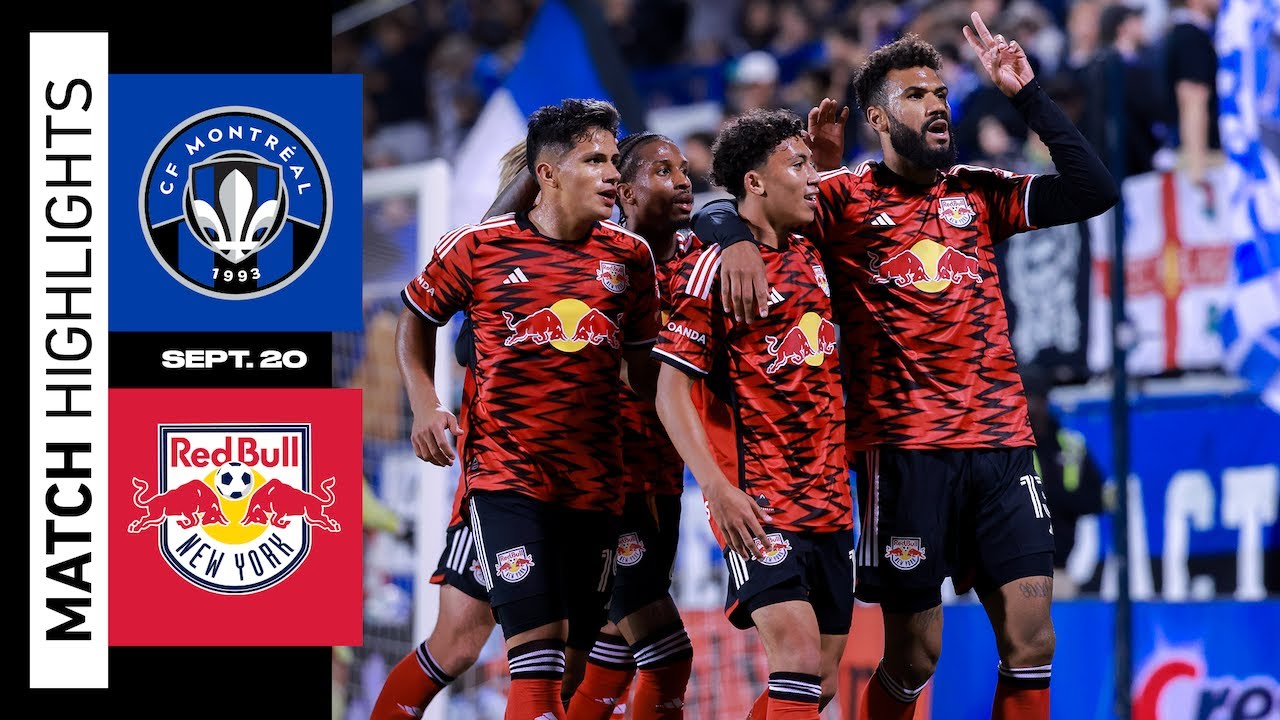 HIGHLIGHTS: CF Montr&eacute;al vs. New York Red Bulls | September 20, 2025