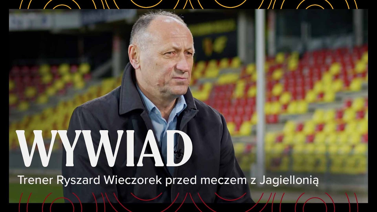 &bdquo;M&Oacute;WILI, ŻE KORONA GRA NAJLEPSZĄ PIŁKĘ&rdquo; | Ryszard Wieczorek przed meczem z Jagiellonią  🎙