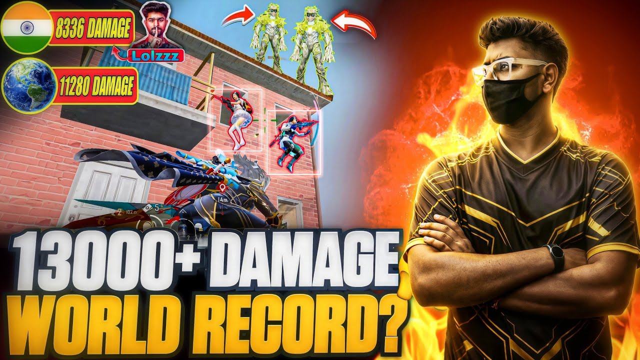 13000+ DAMAGE WORLD RECORD IN BGMI 🤯 | BGMI FULL GAMEPLAY | SOLOPRIME