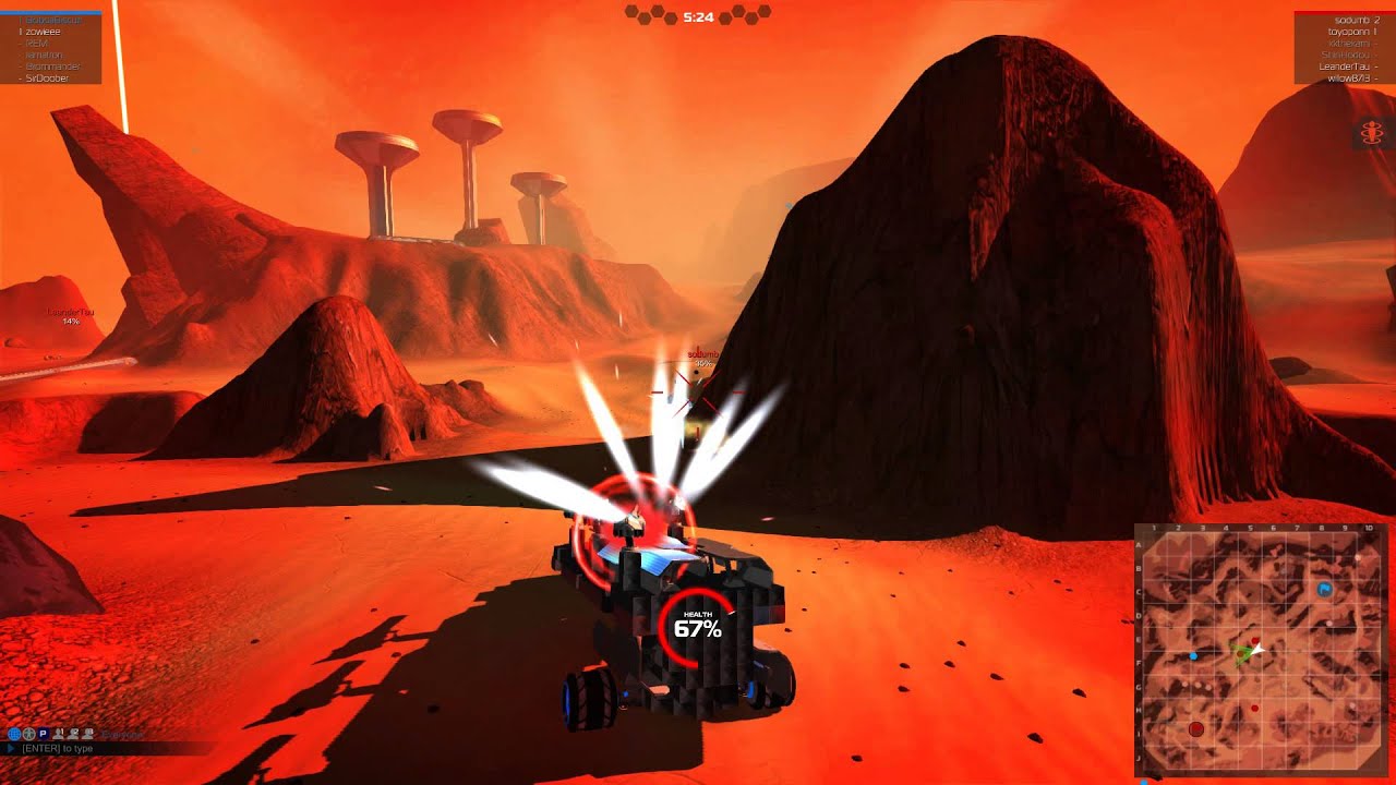 Robocraft - CQC Heavy Tank (TIER 10) - Kill Montage