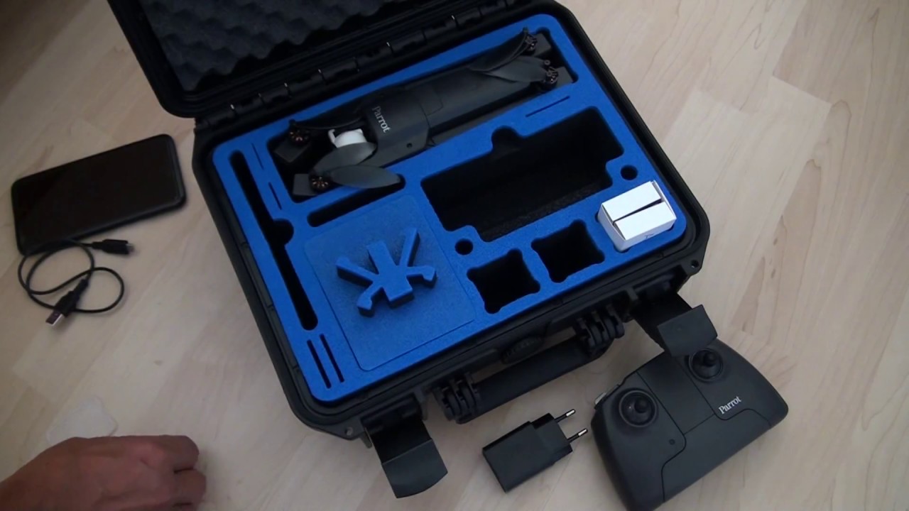 Profi Koffer / Transportkoffer f&uuml;r Parrot Anafi von MC-CASES